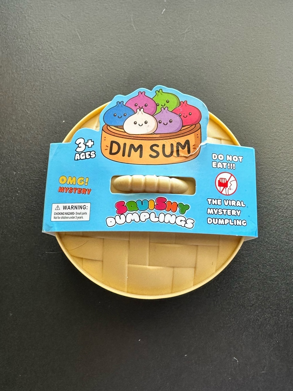 Unopened squishy dumpling